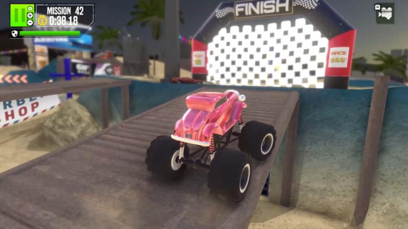 怪物卡车机场挑战